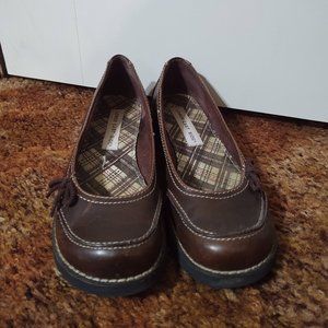 Lower East Side Brown Flats Size 7